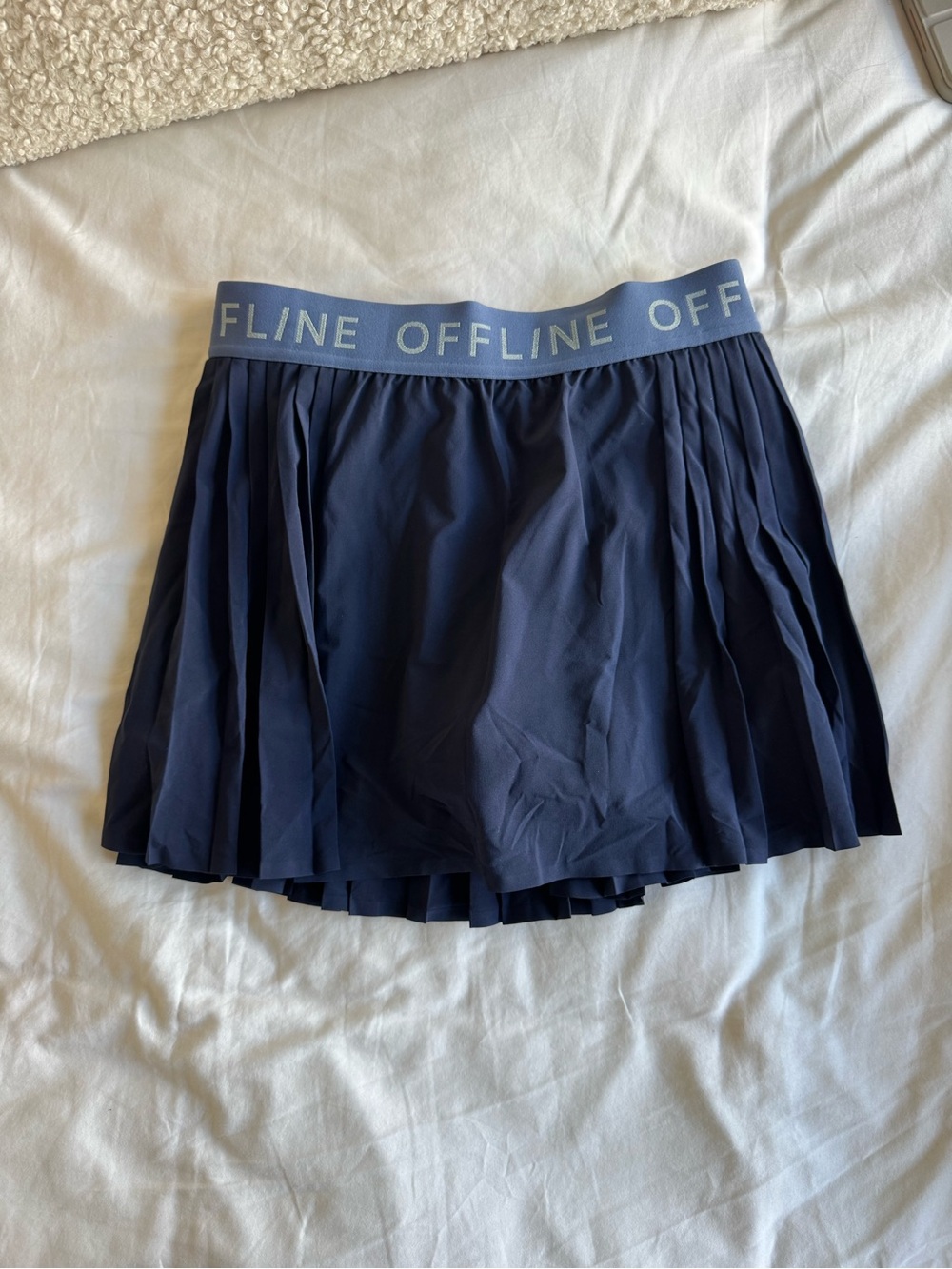 OFFLINE Navy Pleated Athletic Skort. Never been worn